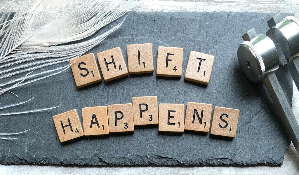 Shift happens, Veränderung ist notwendig